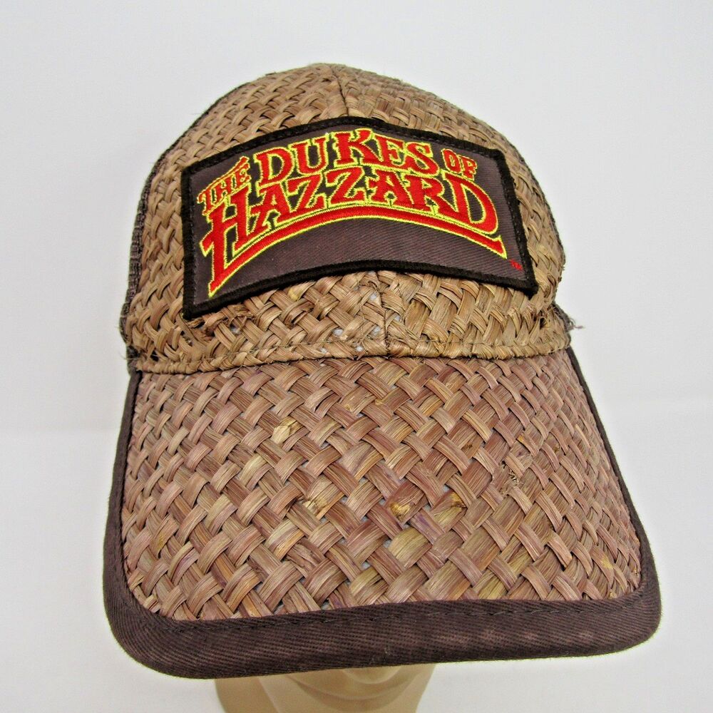 The Dukes Of Hazzard Rattan Snapback Hat Warner Bros Adjustable Cap Logo Patch
